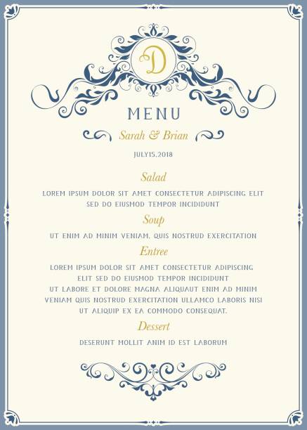 Real Fancy Menu 62,500+ Fancy Dinner Menu Stock Photos, Pictures & Royalty-Free Images ...