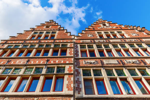 Free Stock Photo of Historic building facade against blue sky ...