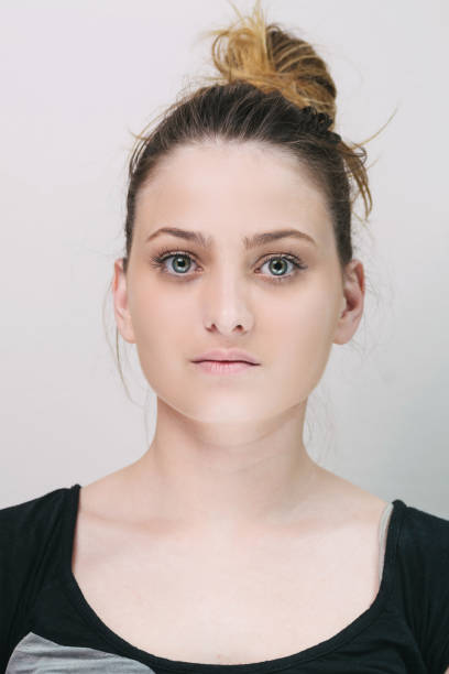 istock Young girl with natural looks 684543180