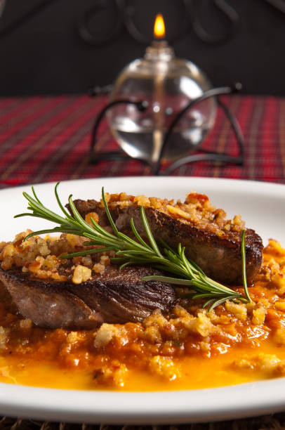 istock Filet Mignon with Pinion Sauce 684546192