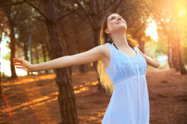istock Young happy woman 684551828