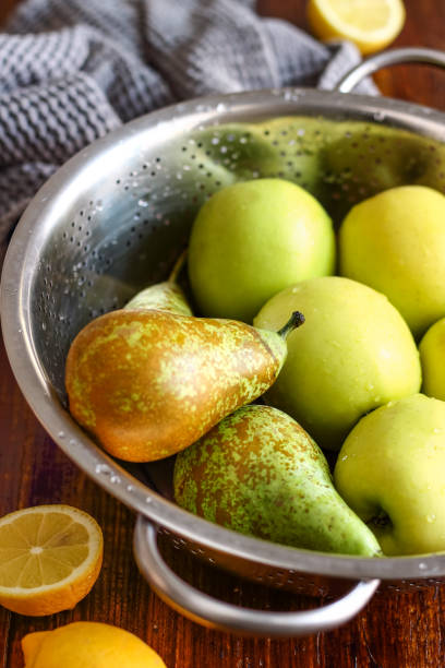 istock Fresh Homemade Pear and Apple Juice 684558644