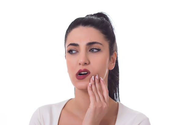 istock Woman with toothache 684559044