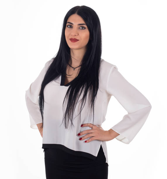 istock Businesswoman looking at camera 684590548