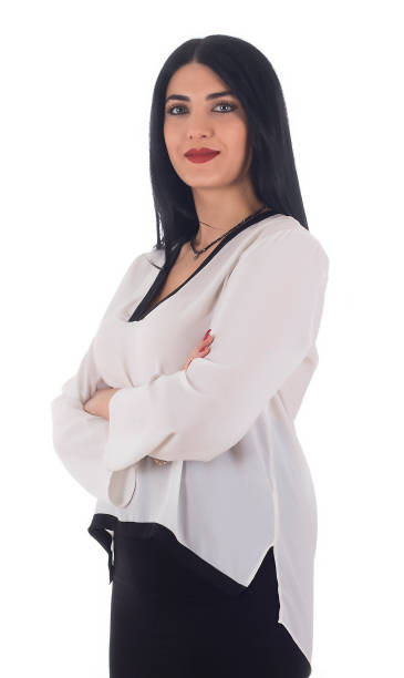 istock Young businesswoman posing 684592278