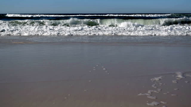 Beach waves.