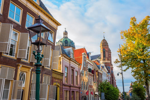 old buildings in Hoorn, Netherlands