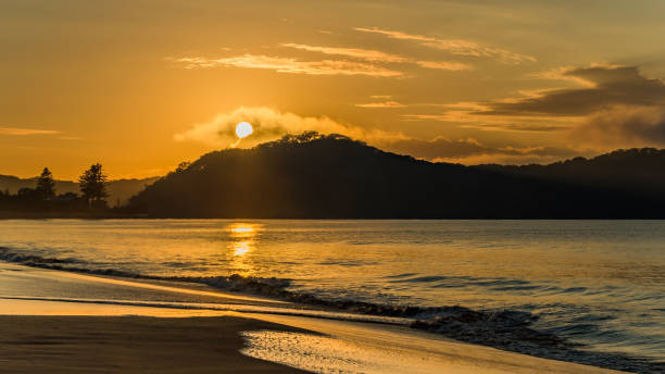 istock Orange Sunrise Seascape 684663812