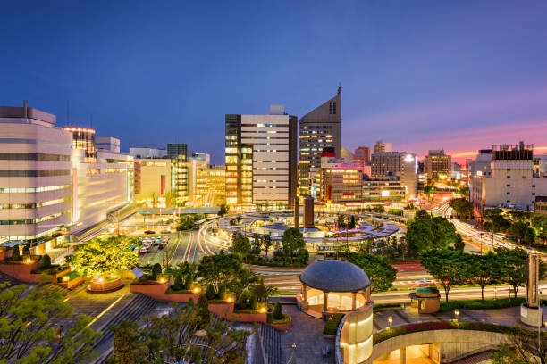 istock Hamamatsu, Japan Skyline 684663900