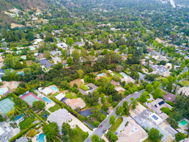 istock Aerial of Community 684668882
