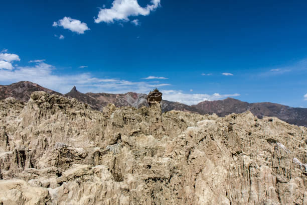 Valley of the Moon in La Paz, Bolivia