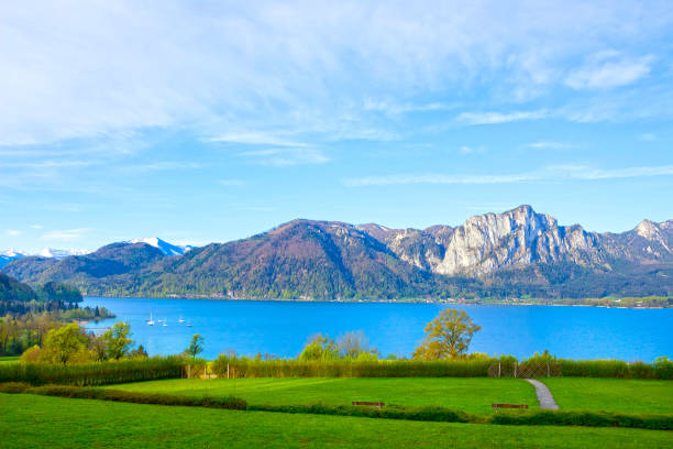 istock Beautiful landscape with Alps, Salzburger Land, Austria 684704050
