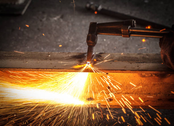 istock Metal cutting gas 684720776