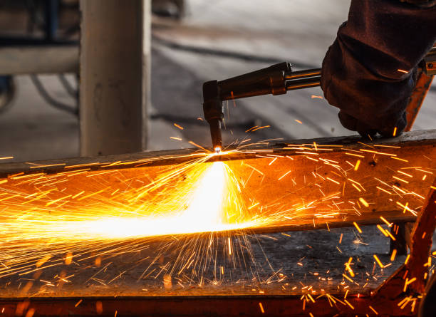 istock Metal cutting gas 684723506