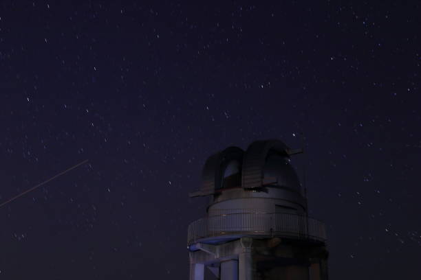 istock Starry sky of the observatory 684723632