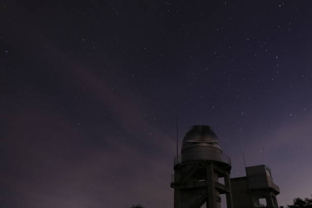 istock Starry sky of the observatory 684729094