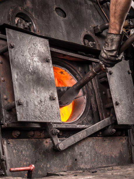 istock Boiler of an old steam train 684770798