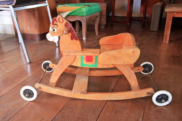 istock Wooden Rocking Horse 684773880