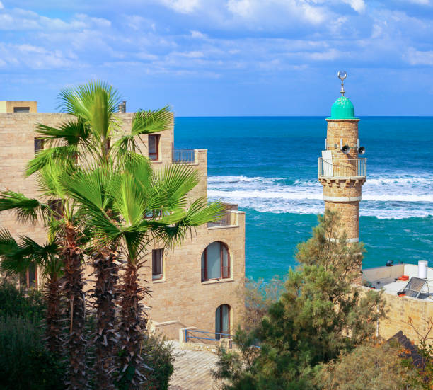 istock Al-Bahr mosque of Yaffa. 684793088