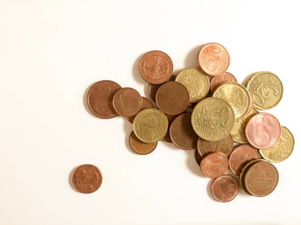 istock Group of euro coins 684793872