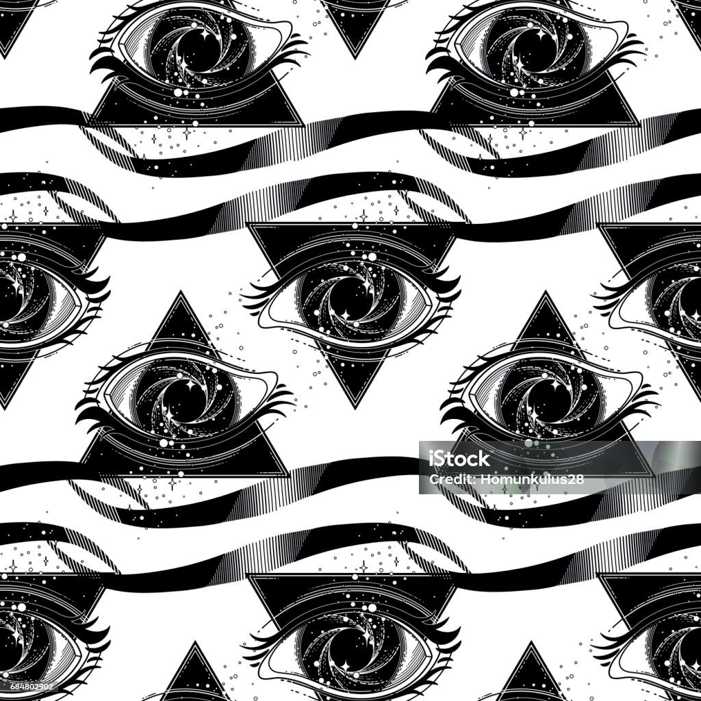 Starry Vortex Black Hole With Starry Vortex Stock Illustration - Download Image Now ...