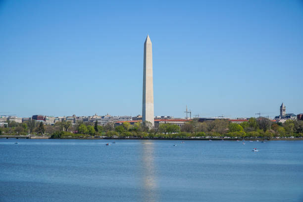istock The famous Washington Monument - beautiful view - WASHINGTON DC - COLUMBIA - APRIL 7, 2017 684804018