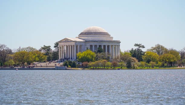 istock Thomas Jefferson Memorial - view from Tidal Basin in Washington - WASHINGTON DC - COLUMBIA - APRIL 7, 2017 684807294