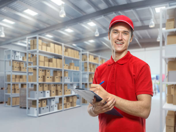 istock One day in the delivery service warehouse. 684823926