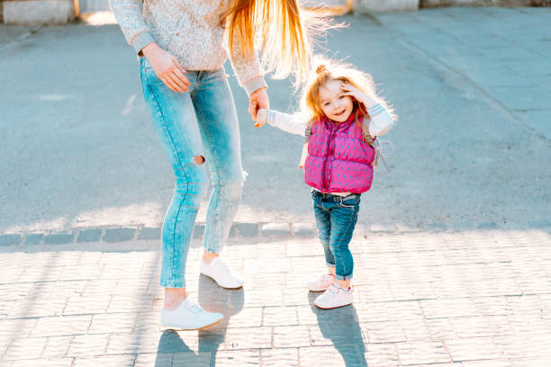 istock Mom and girl playing, having fun 684827208