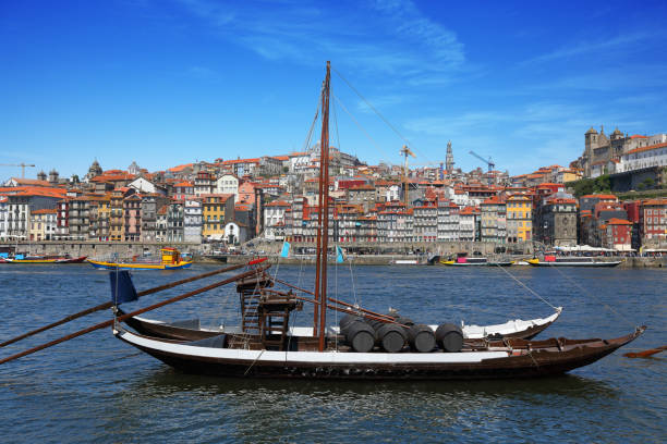 istock Traditional Portuguese boat 684841942