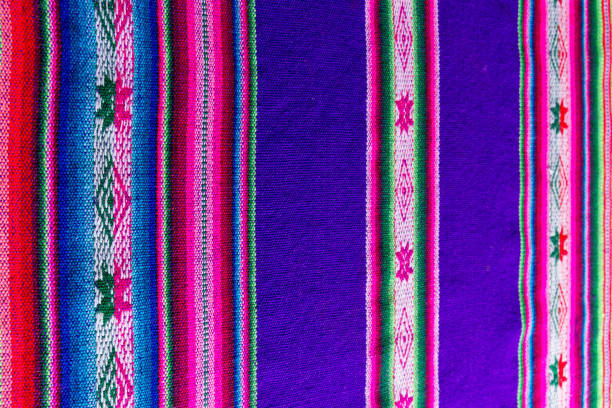 istock Andean textile in alpaca and sheet wool 684861946