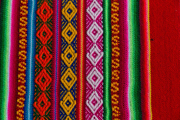 istock Andean textile in alpaca and sheet wool 684862944