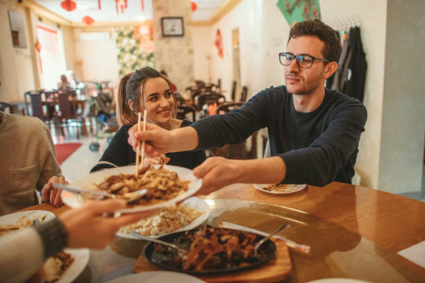 istock Couple dining in a Chinese restaurant 684876300