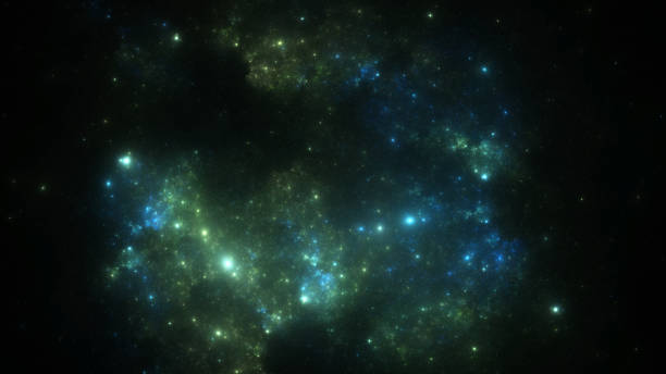 istock Abstract fractal illustration looks like galaxies 684880388