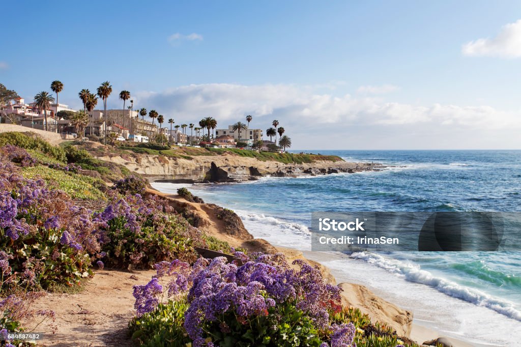 La Jolla - Southern California, United States of America Southern California, United States of America Beach Stock Photo