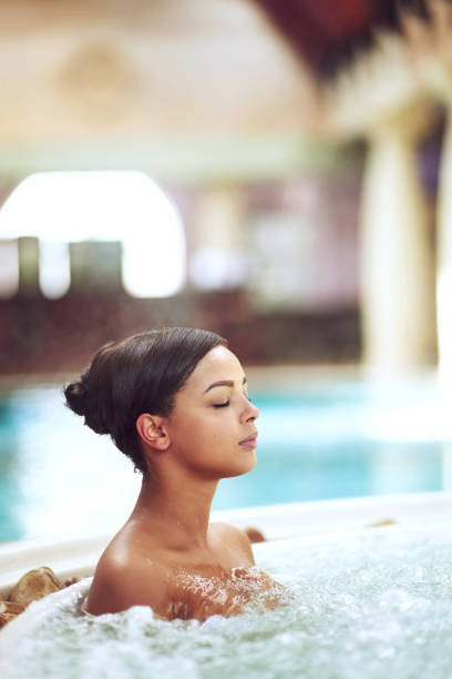 istock It’s hard not to be relaxed in a hot tub 684890398