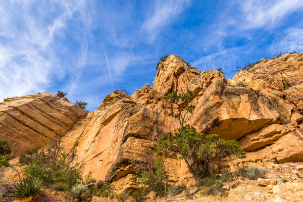 istock Beautiful view of the canyon cliff. 684921486