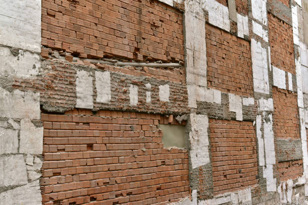 istock closeup of building demolition after earthquake 684924748