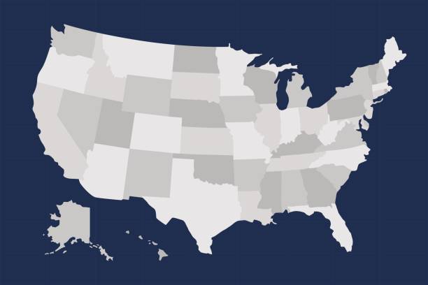 istock Map United States of America. 684935884