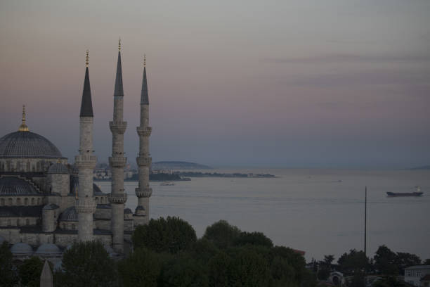 The Blue Mosque, (Sultanahmet Camii), Istanbul, Turkey