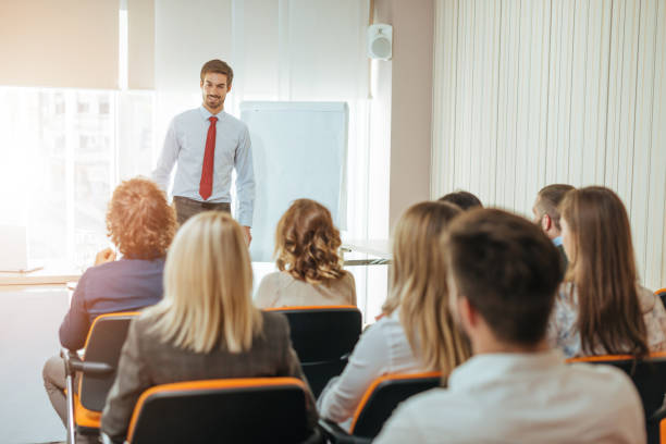 istock Seminar on new skills and practices 684974036
