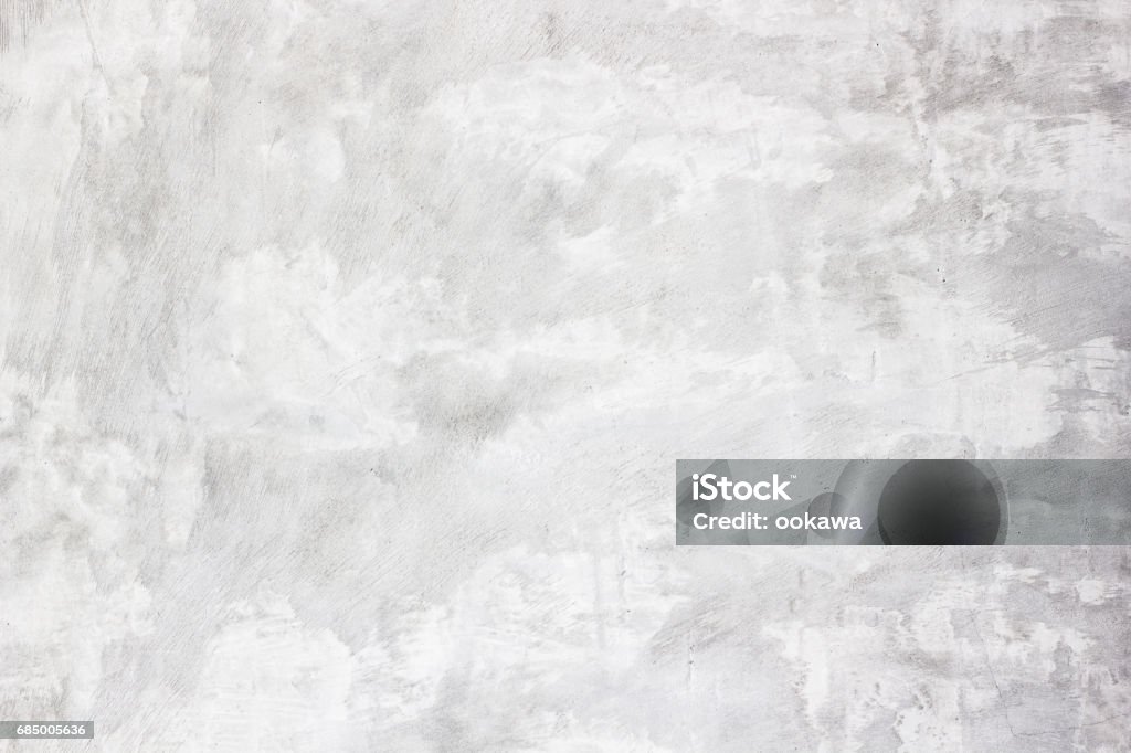 White Concrete wall background, Abstract Stock Photo