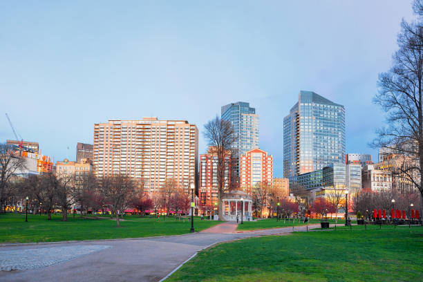 istock Boston Common public park in Boston MA 685014258