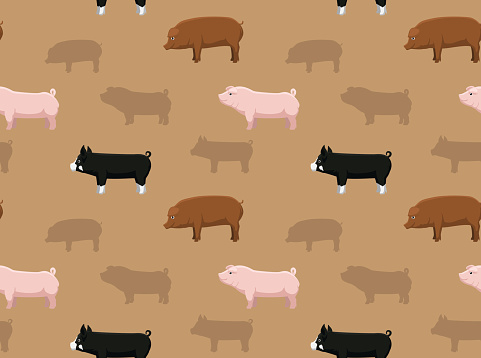 Ilustración de Fondo De Pantalla De Cerdo 1 y más Vectores Libres de  Derechos de Agricultura - Agricultura, Animal, Animal doméstico - iStock