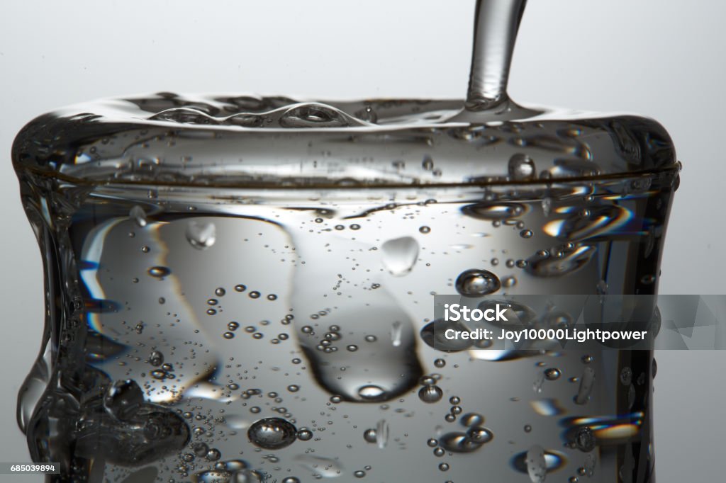 Soda water 
Soda water on glass with bubble Soda water on the glass with bubble Bubble Stock Photo