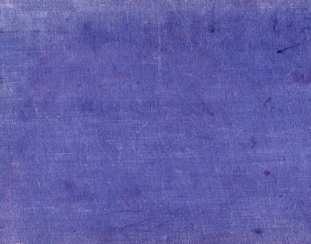 istock Blue color textile surfacr with spots and scratches. 685047246
