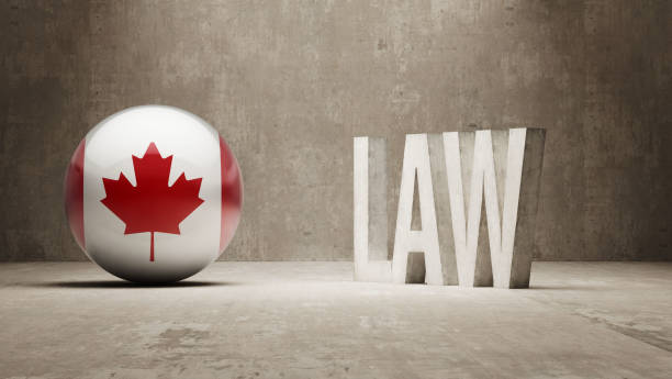 illustrations, cliparts, dessins animés et icônes de concept de droit - canadian flag flag trial justice