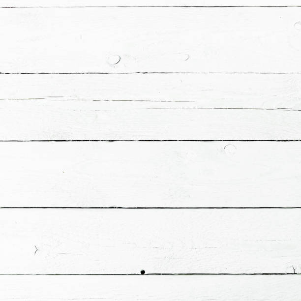 istock Wood background. White wooden texture. Flat lay. Top view. 685065996