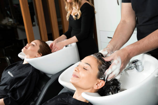 Washing Hair Stock Photo - Download Image Now - Hair Salon, Spa, Beauty Spa  - iStock