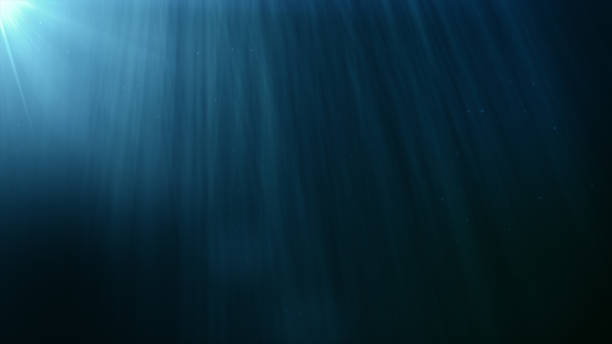 istock Underwater background. Blue Underwater with ripple and wave lights 685070810